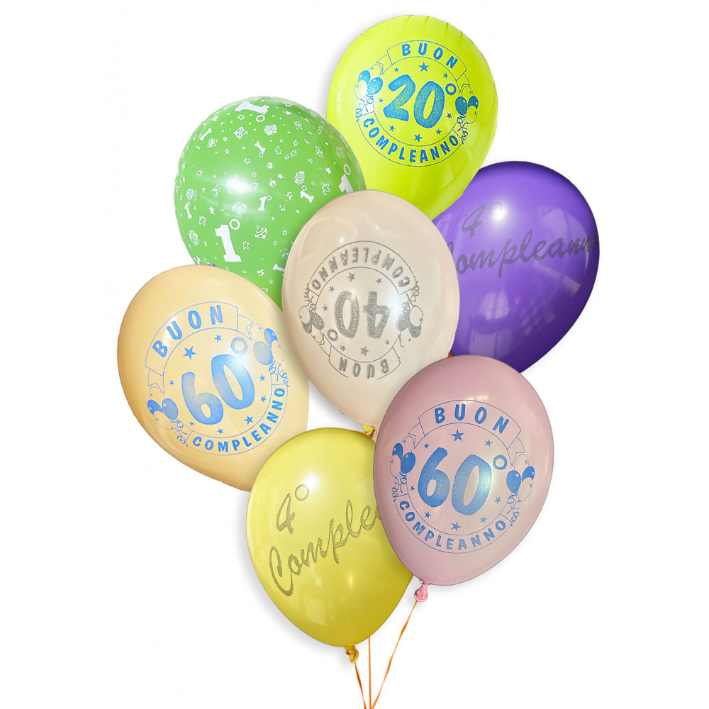 Palloncini Compleanno – Palloncini Biodegradabili